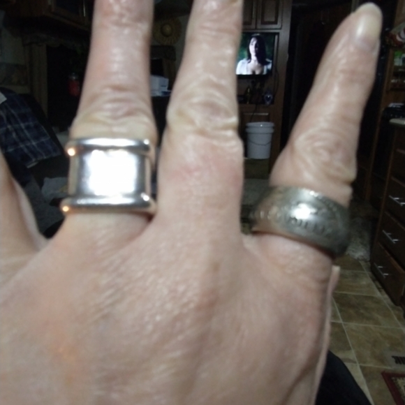 Vintage sterling silver ring - Picture 10 of 10